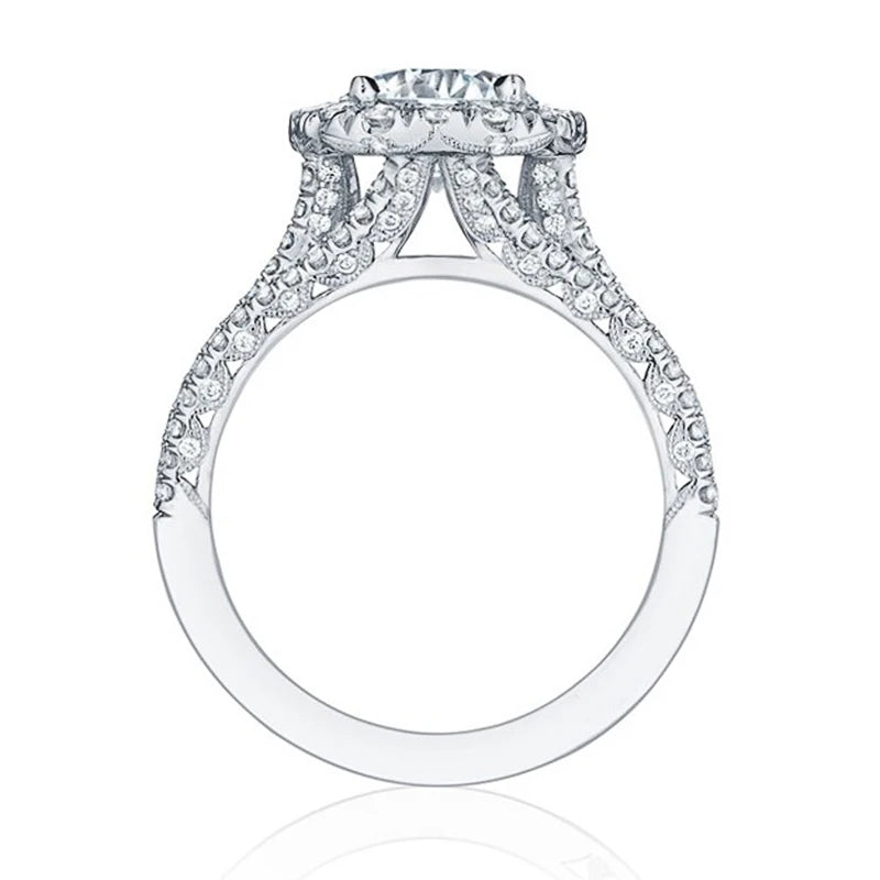 Elegant Rings Women with Brilliant Cubic Zirconia
