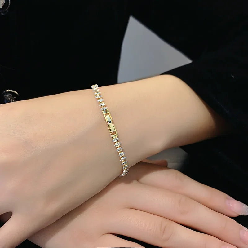 Crystal Geometric  Bracelets for Women 2025