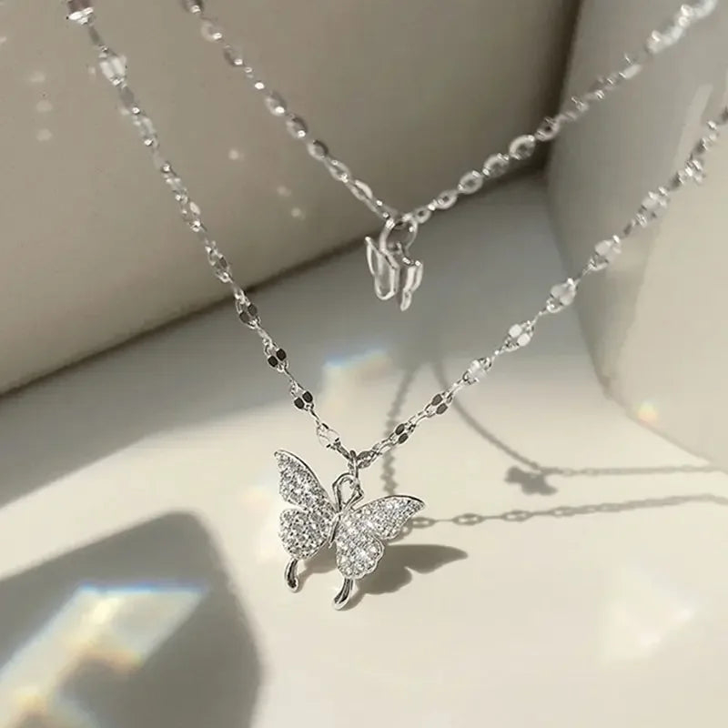 Elegant Butterfly Necklace