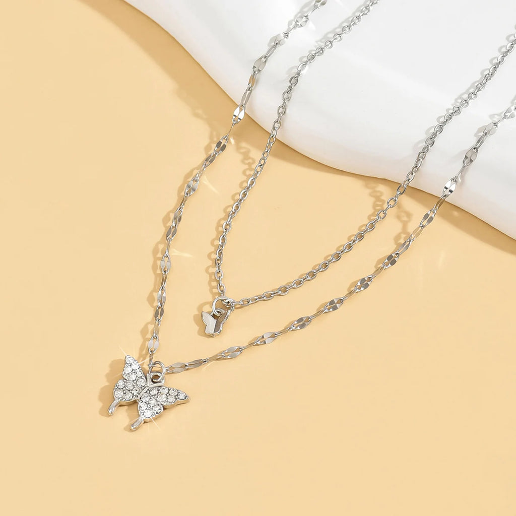 Elegant Butterfly Necklace