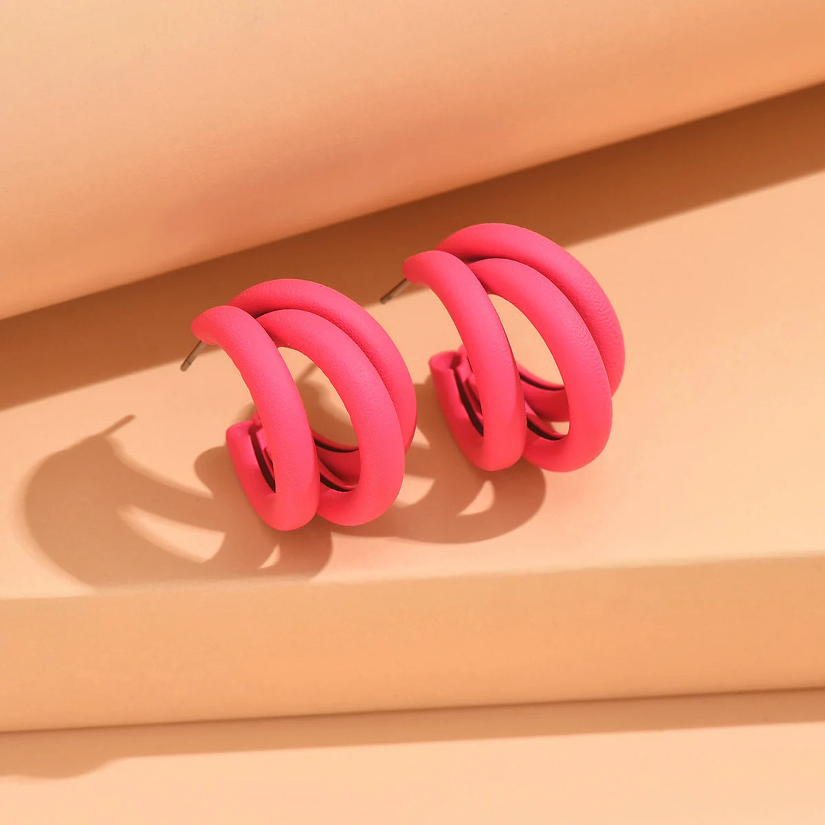 Elegant Metal Gold Color  Earring