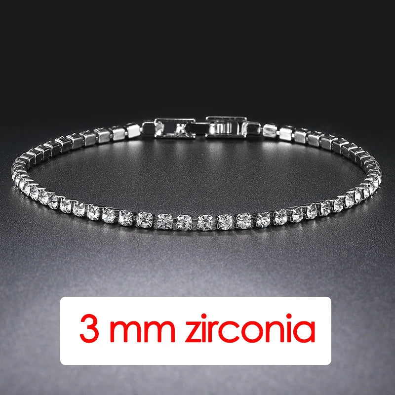 Beautiful  Bracelet  Zirconia Silver 🥈