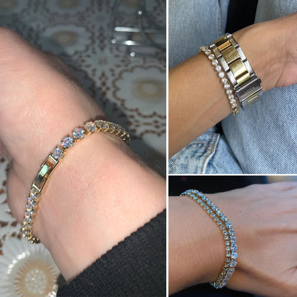 Beautiful  Bracelet  Zirconia Silver 🥈
