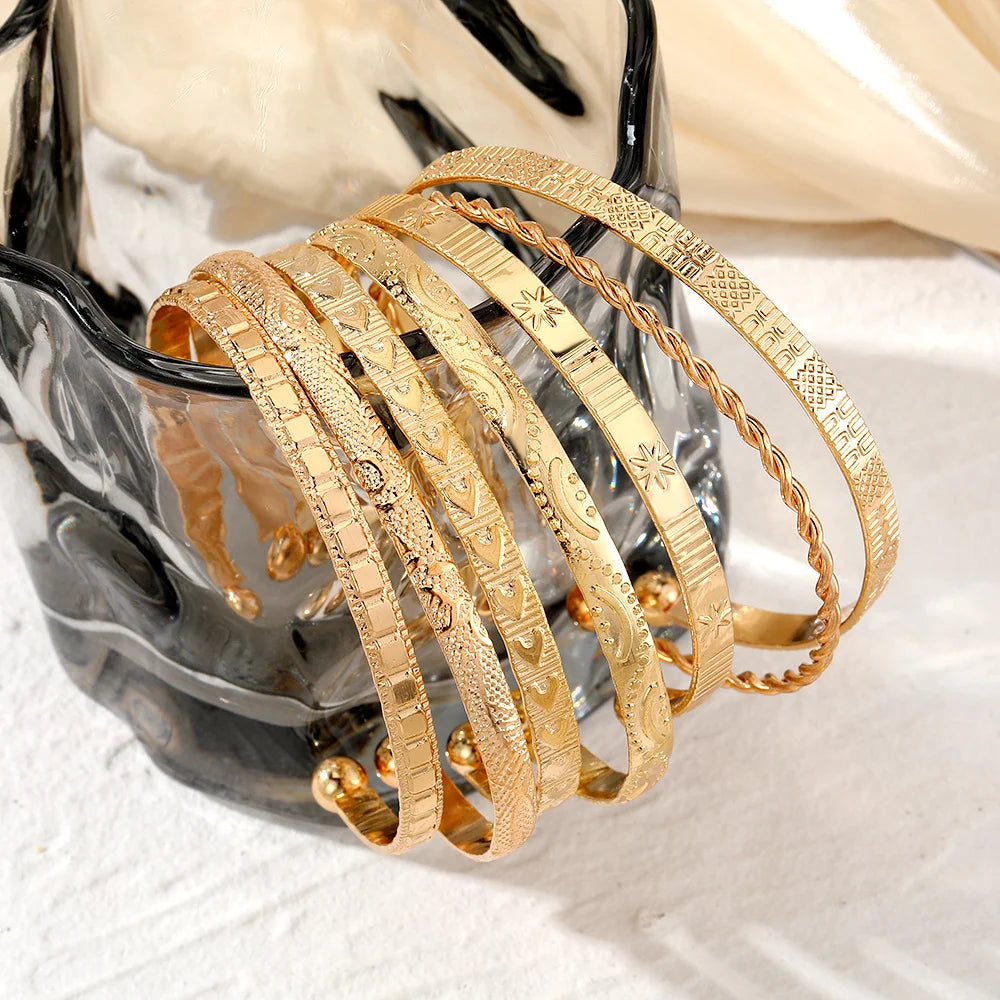 Gold Color Bracelets for Women 2025