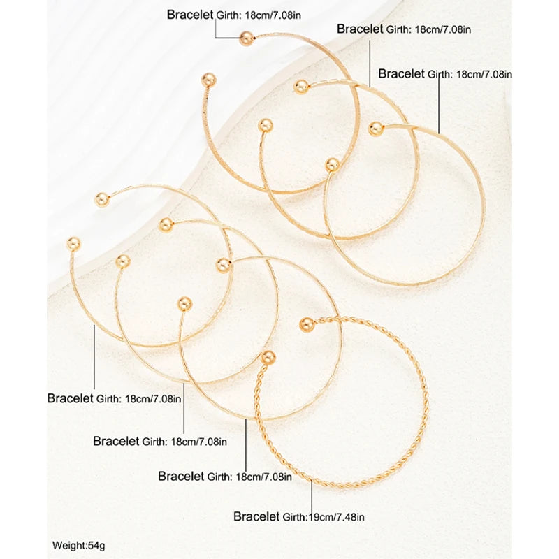Gold Color Bracelets for Women 2025