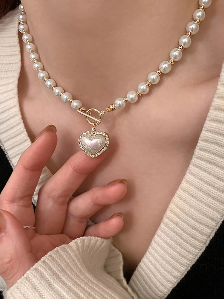Elegant Pearl Necklace For Women