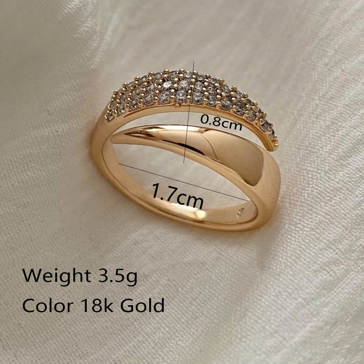Mixed Elegant Ring