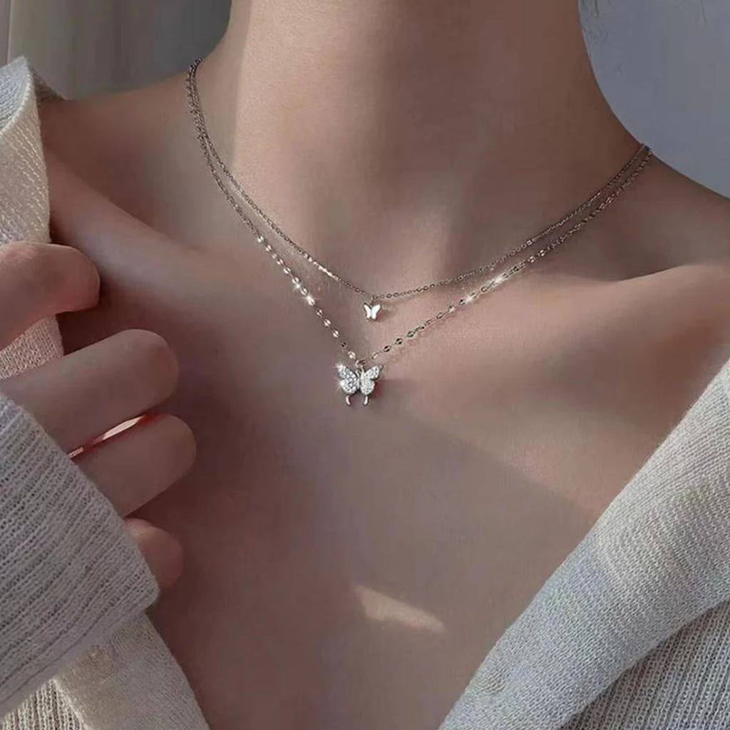 Elegant Butterfly Necklace