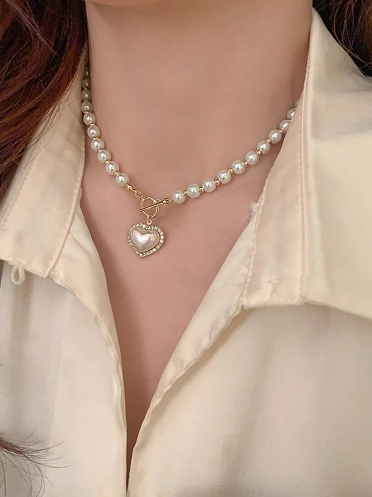 Elegant Pearl Necklace For Women